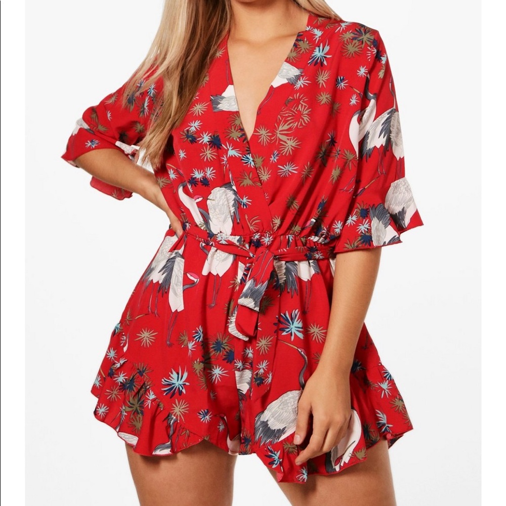 Wrap romper